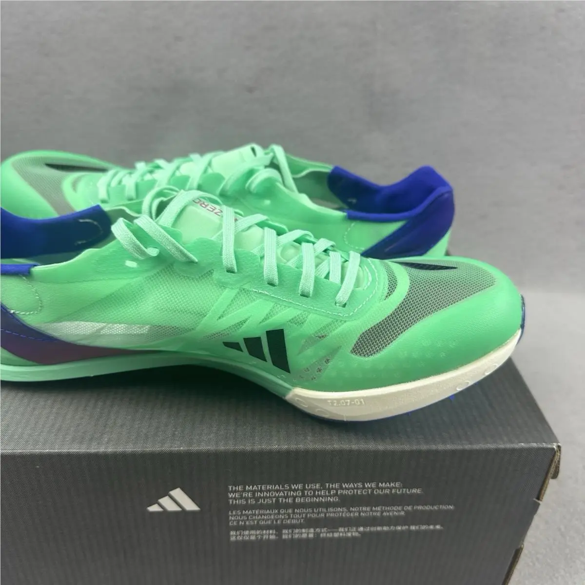 Adidas shoes - adidas adizero prime - adizero prime - ID1736 - Green 4