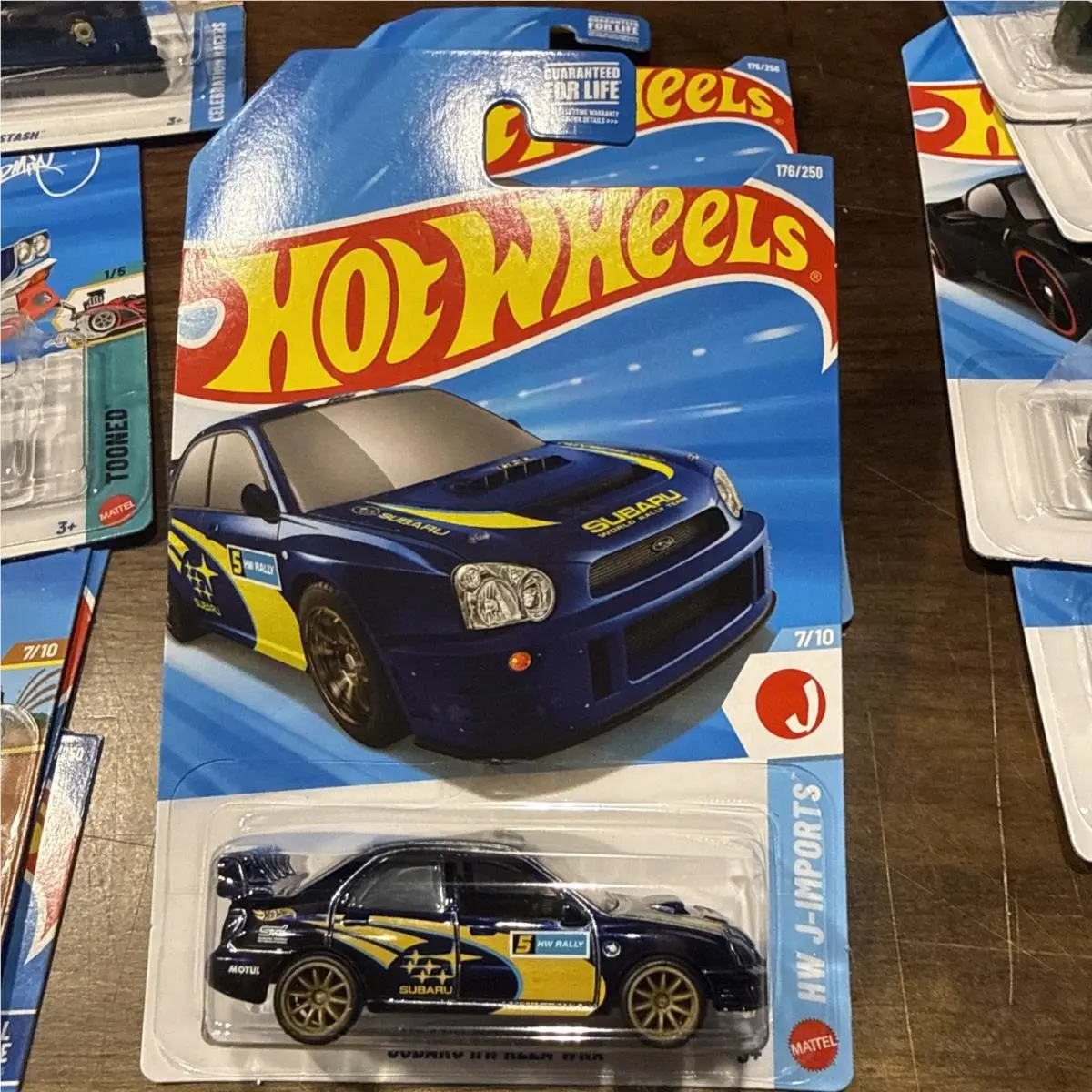 Hot Wheels HW J-imports Subaru Impreza Wrx Super Treasure Hunt Guaranteed TH