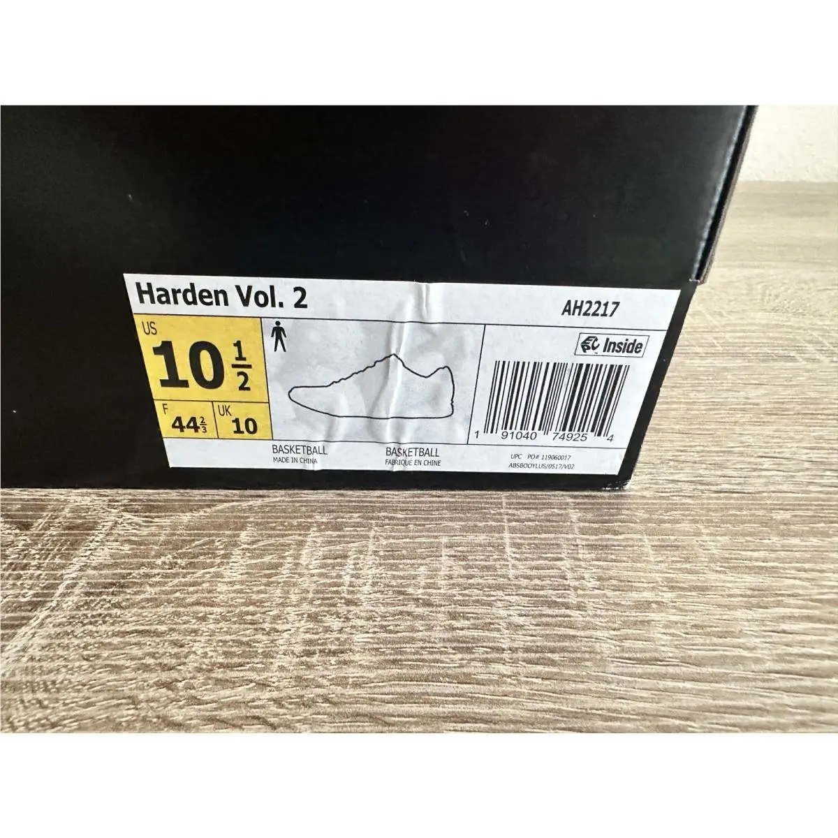 Adidas shoes - adidas Harden - Harden - AH2217 - Black 3