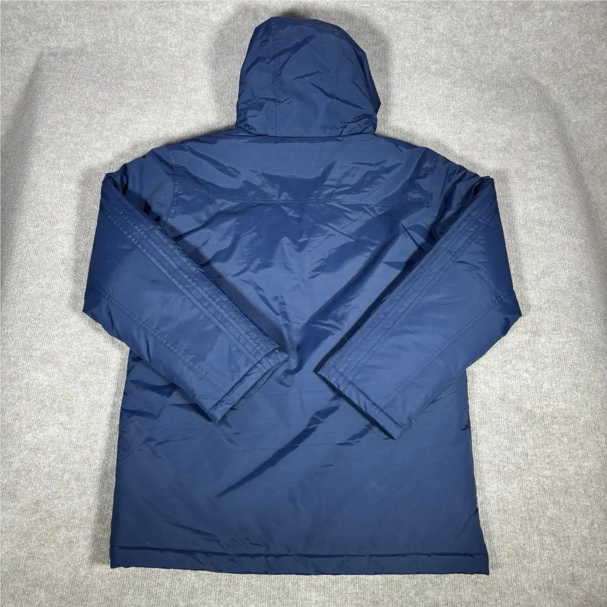 Adidas clothing - Adidas Padded Parka Jacket - Padded Parka Jacket - Blue 3