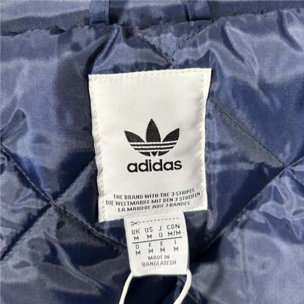 Adidas clothing - Adidas Padded Parka Jacket - Padded Parka Jacket - Blue 9