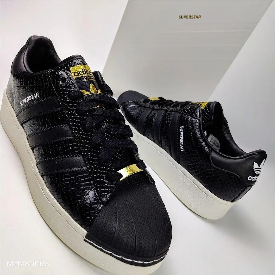 Adidas shoes - adidas Superstar - Superstar - IE5195 - Black 3