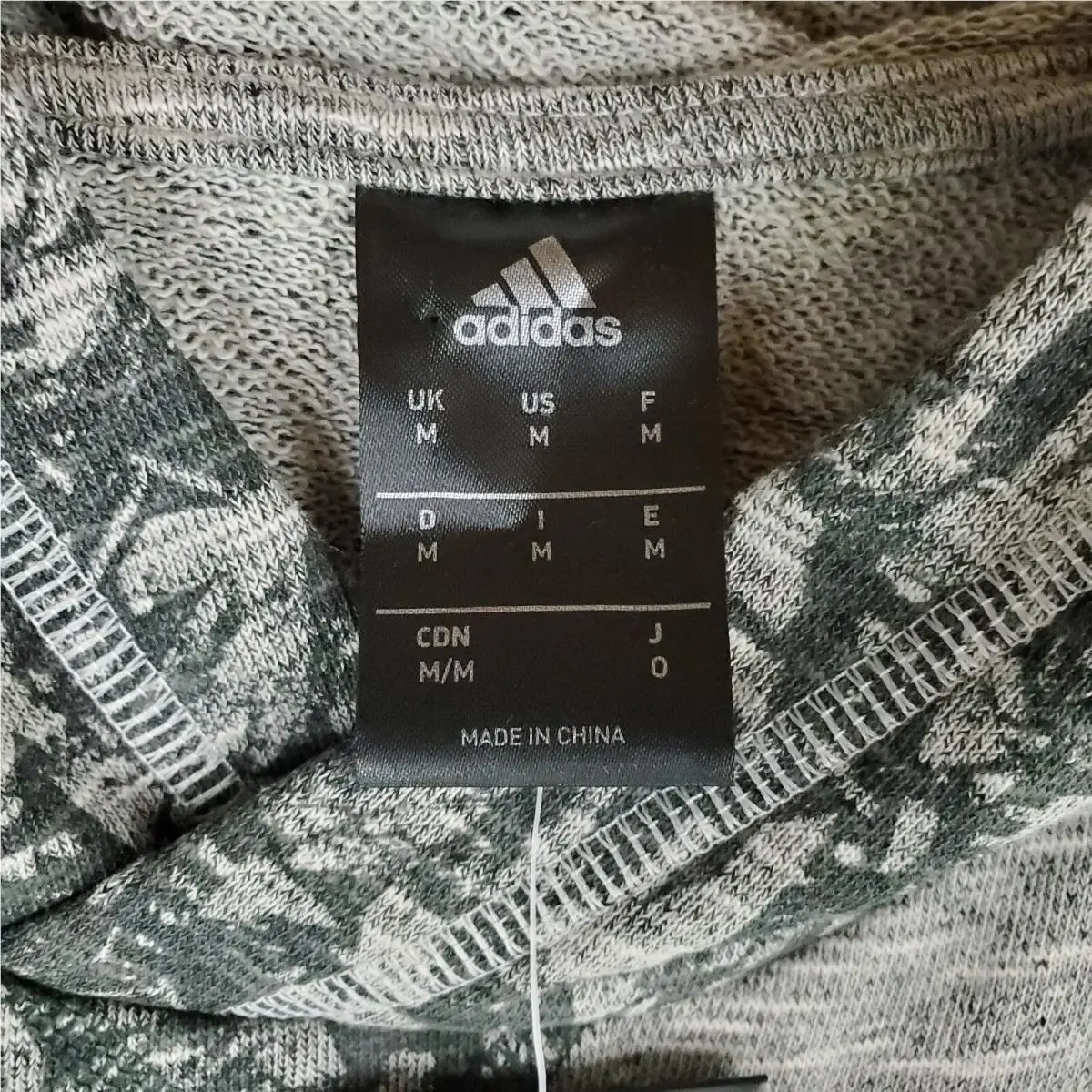 Adidas clothing - mens size full zip water wind resistant warmup windbreaker track trefoil originals stripe sample deadstock nwt hooded hoodie short sleeve sweatshirt basketball - Gray 11