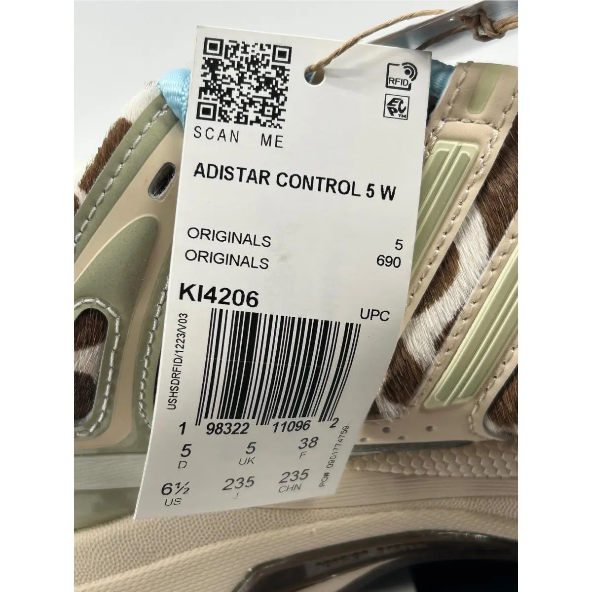 Adidas shoes - adidas Adistar Control 5 W - Brown 1