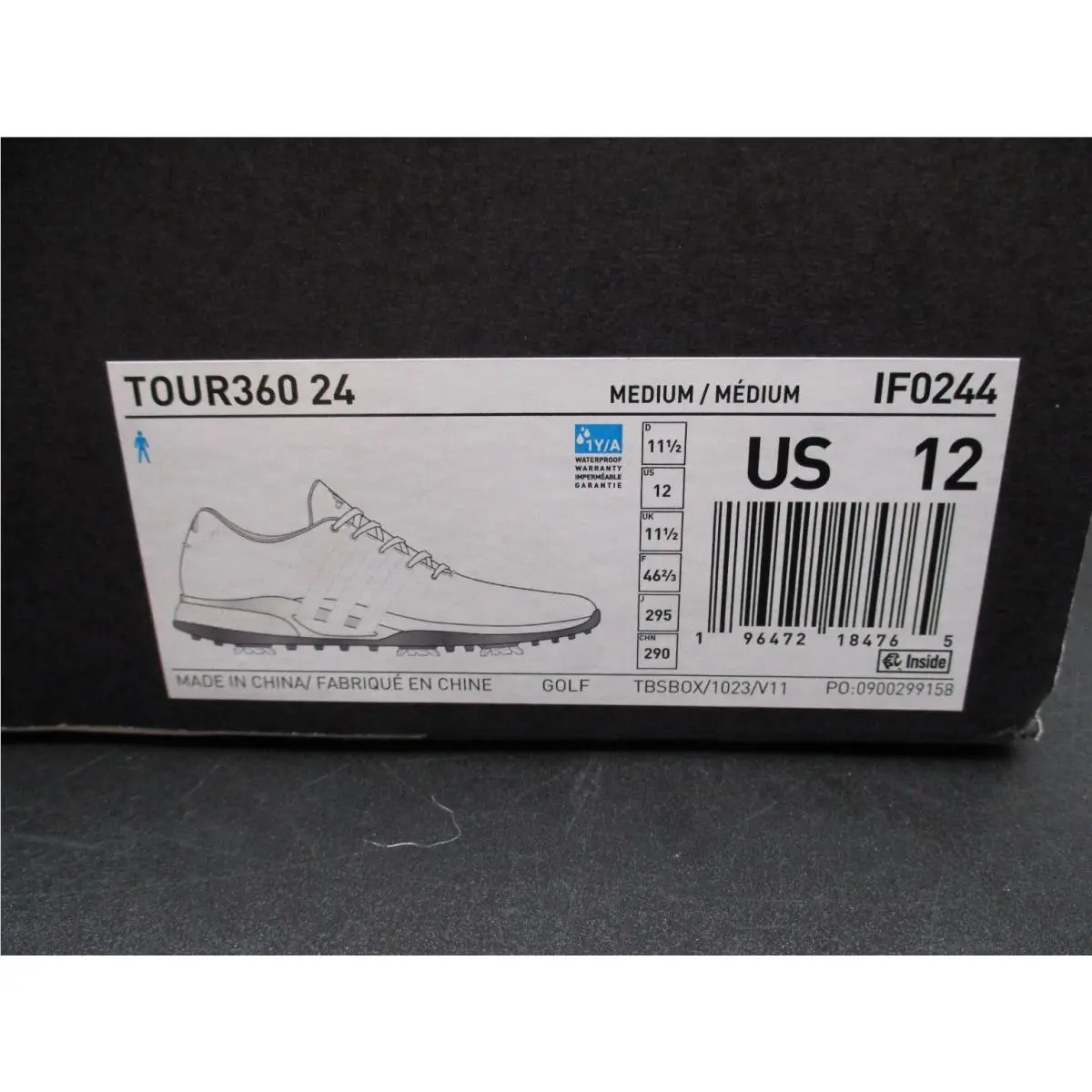 Adidas shoes - Tour360 24 - IF0244 - White 11