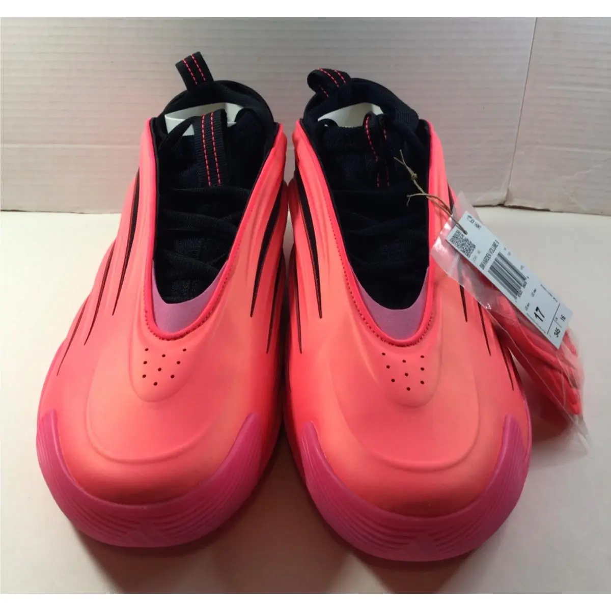 Adidas shoes - adidas SM Harden Volume 9 - JR6436 - Signal Pink/Core Black/Lucid Pink (UPC: 197622396359) 0