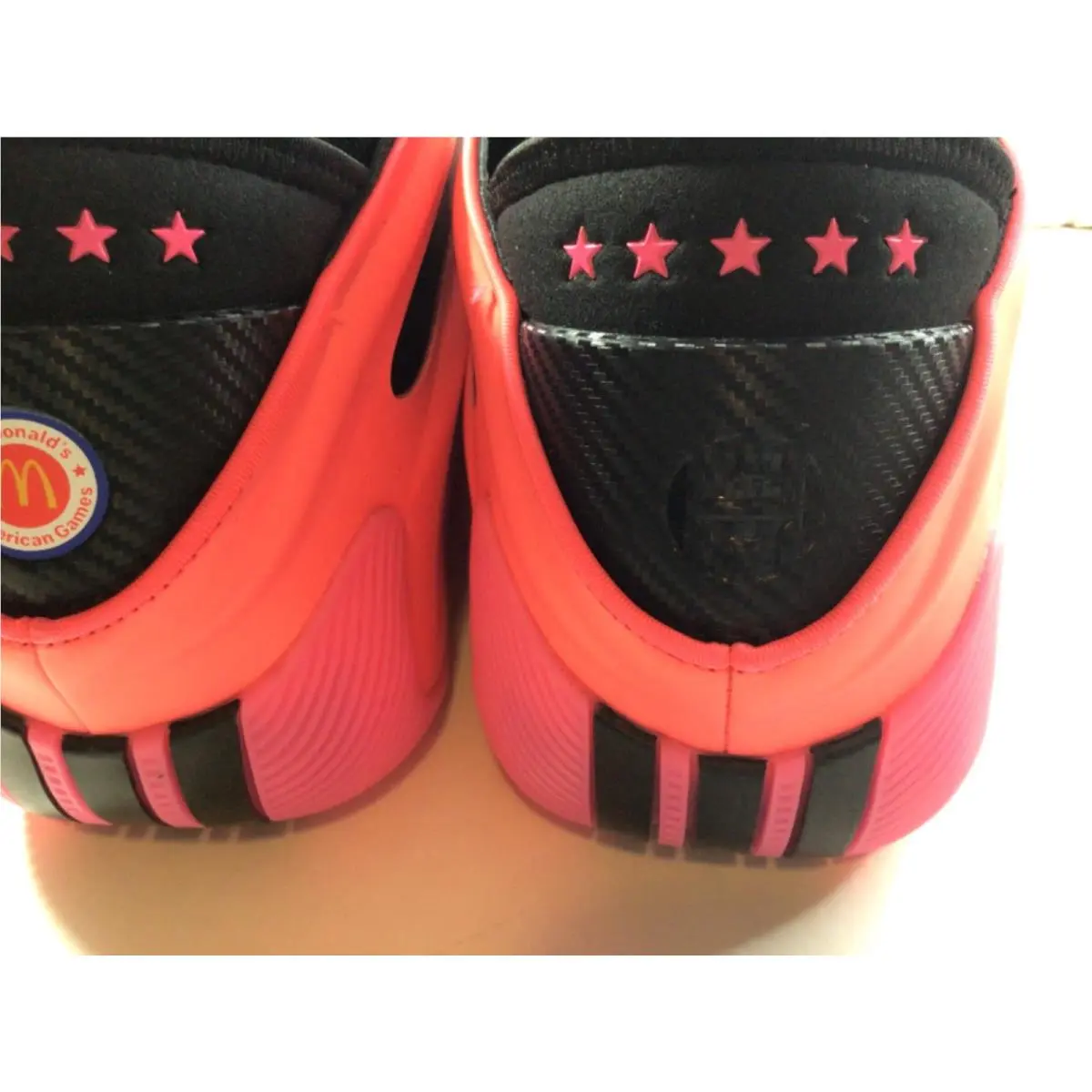 Adidas shoes - adidas SM Harden Volume 9 - JR6436 - Signal Pink/Core Black/Lucid Pink (UPC: 197622396359) 4