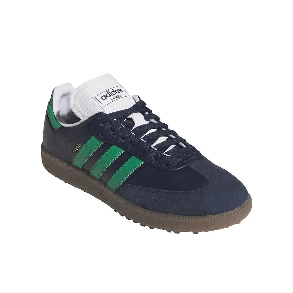 Adidas shoes - adidas Samba Spikeless Golf - Samba Spikeless Golf - SB1158-HP7072 - Blue (UPC: 198319092103) 0