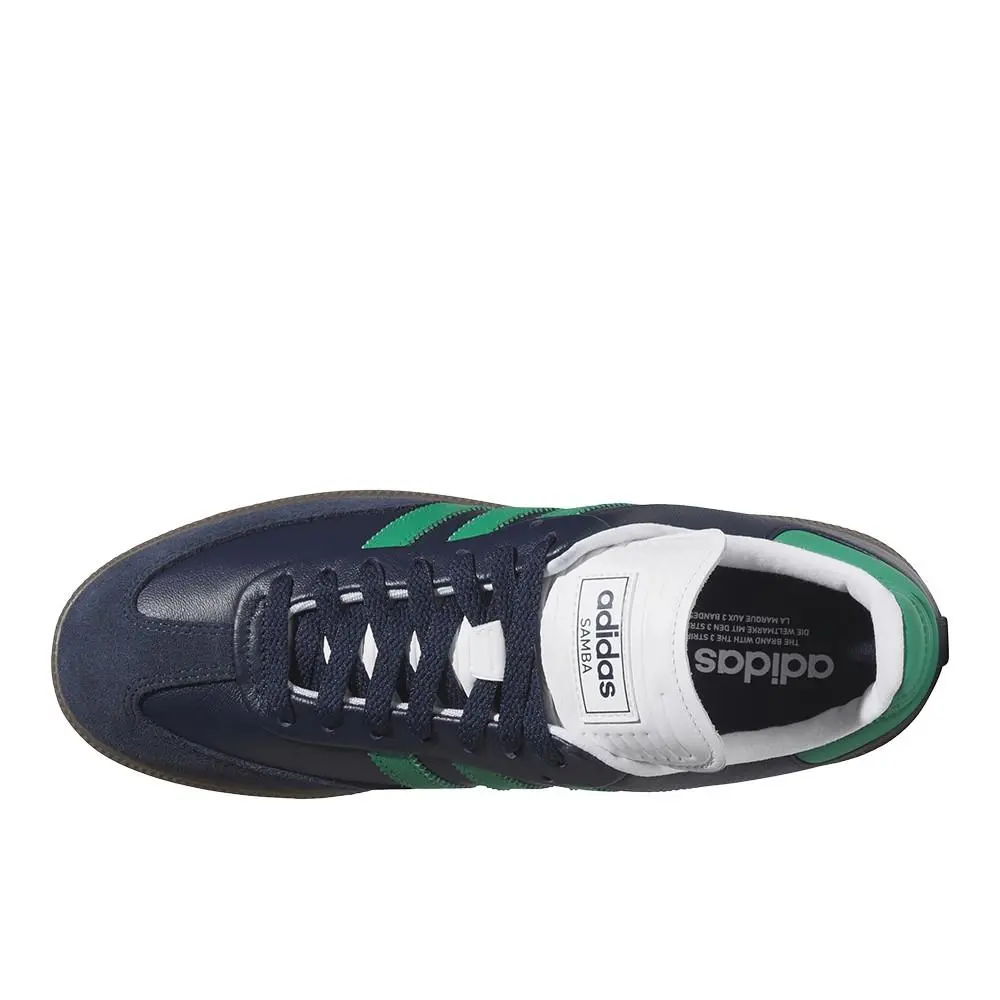 Adidas shoes - adidas Samba Spikeless Golf - Samba Spikeless Golf - SB1158-HP7072 - Blue (UPC: 198319092103) 2