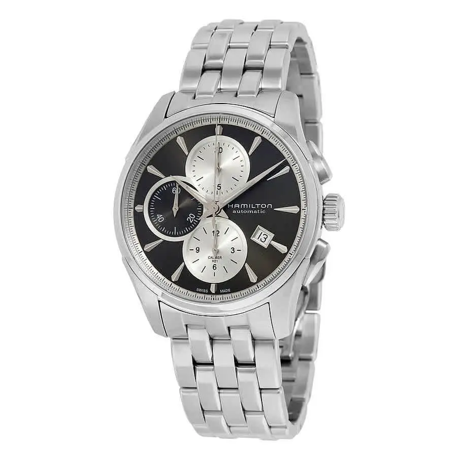 Jazzmaster Chronograph Grey Dial Men`s Watch H32596181 by Hamilton