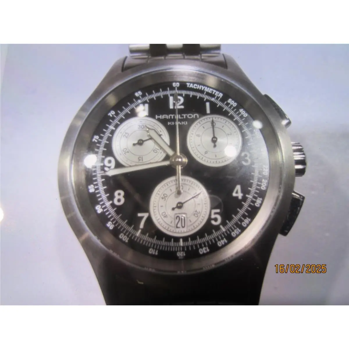 Jazz Master Men`s Watch Chrono All S/s Sapphire Swiss H76412133 by Hamilton