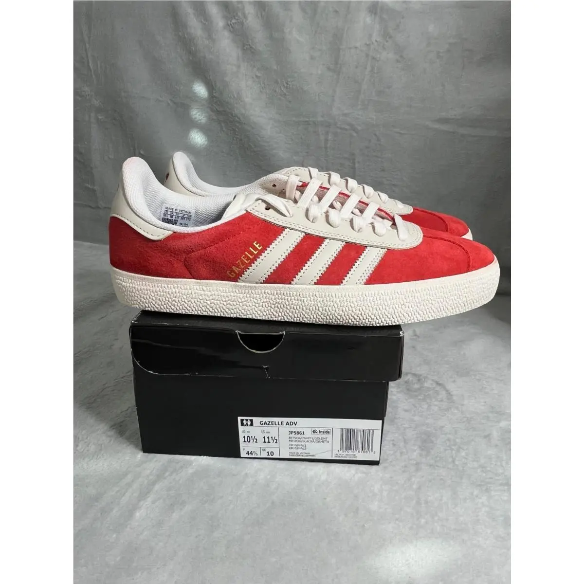 Adidas shoes - adidas Gazelle - Gazelle - JP5861 - Red 10