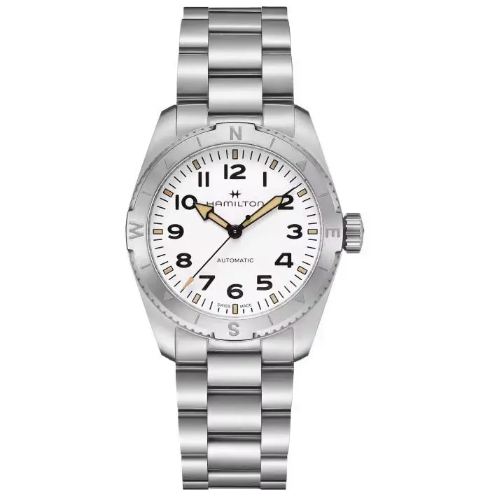 Hamilton Khaki Field Expedition Auto Automatic 37mm White Dial Watch H70225110