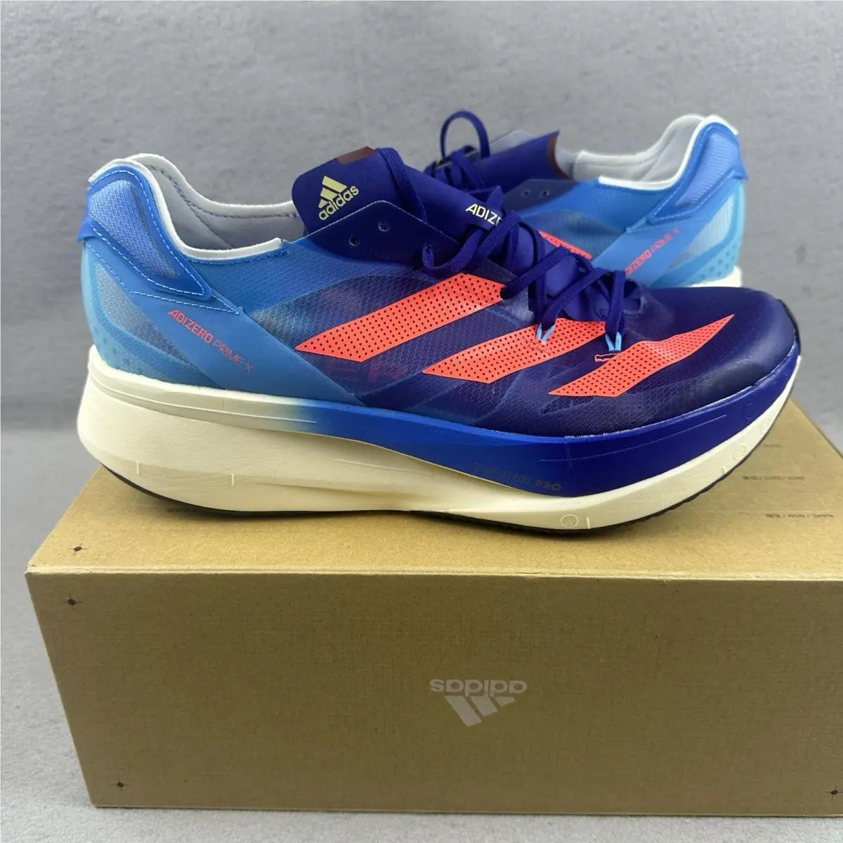 Adidas shoes - adidas Adizero Prime X - Adizero Prime - GX3134 - Blue 0