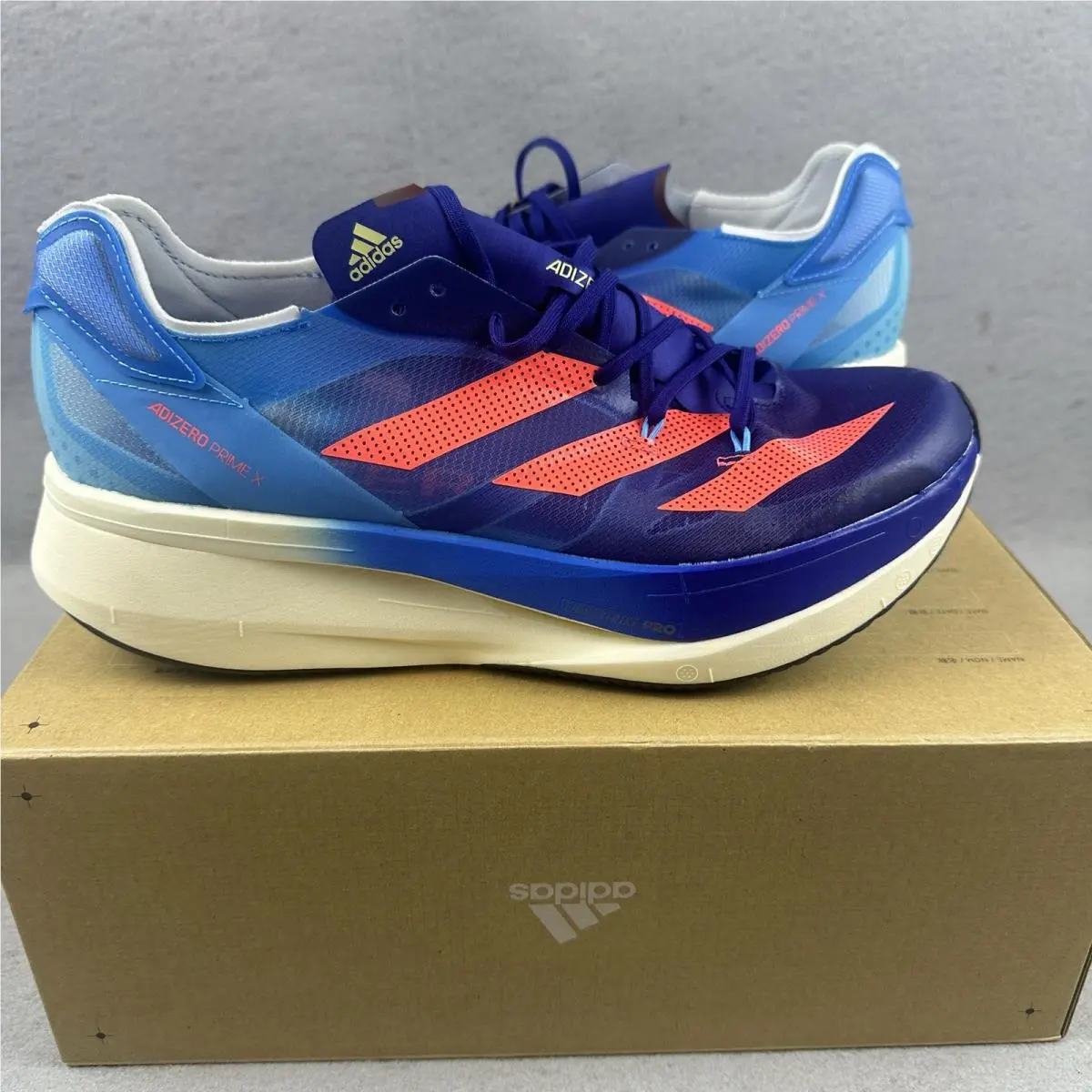Adidas shoes - adidas Adizero Prime X - Adizero Prime - GX3134 - Blue 3