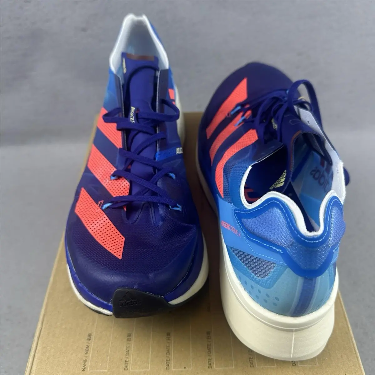 Adidas shoes - adidas Adizero Prime X - Adizero Prime - GX3134 - Blue 4