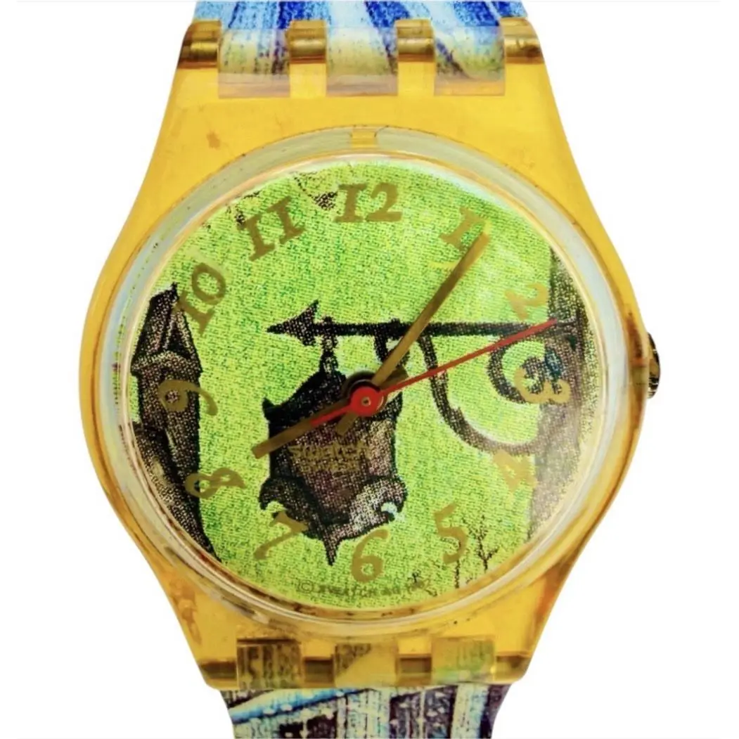 Vintage  La Belle Au Bois Dormant LP114 Standard Ladies 1993 26mm Quartz by Swatch