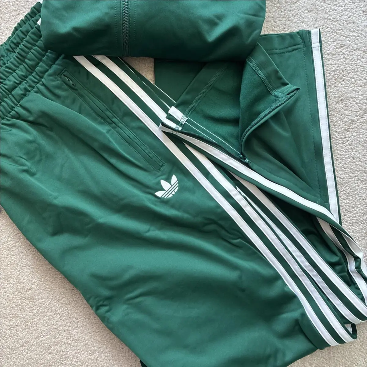 Adidas clothing - adidas Originals Adicolor Firebird - Originals Adicolor Firebird - Green 0