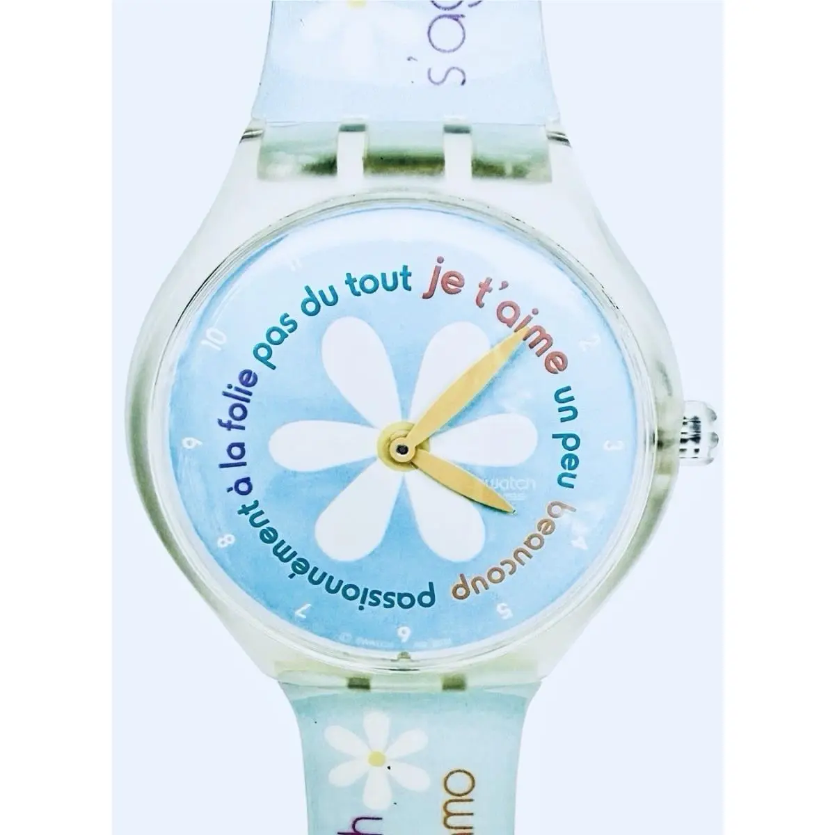 Vintage  French Lover STGK100 2003 Touch Series Interactive Game Dial by Swatch