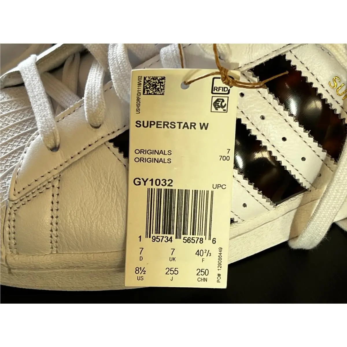 Adidas shoes - adidas Superstar - Superstar - Cloud White Gold Metal 4
