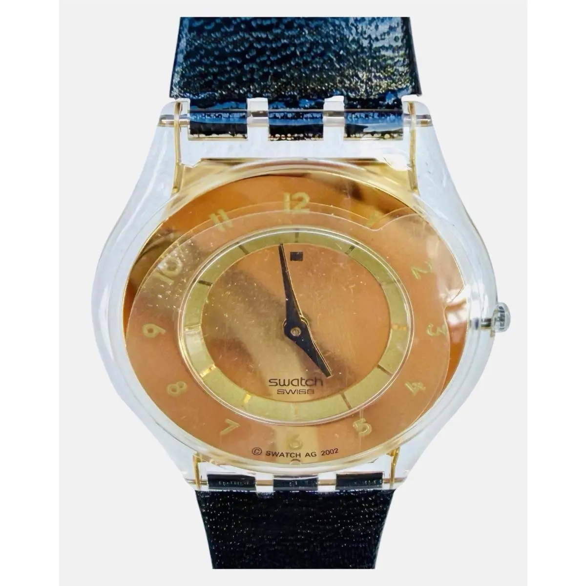 Swatch Stella Dorata SFK165 2002 Skin Series Ultra Thin Swiss Quartz