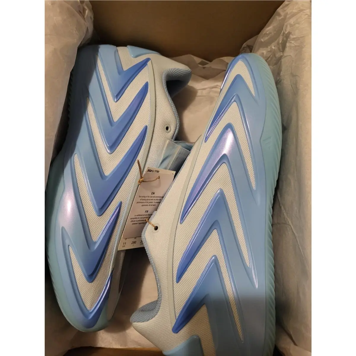 Adidas shoes - Anthony Edwards 3 - Anthony Edwards - Bliss Blue (UPC: 198333105674) 3