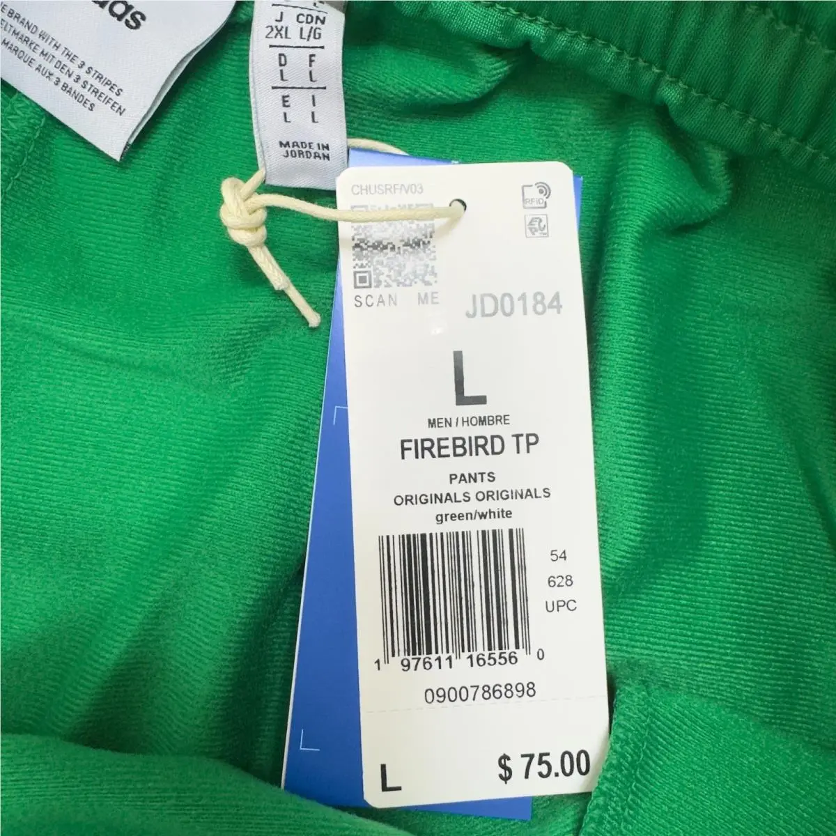 Adidas clothing - JD0183 & JD0184 - Green 9