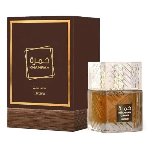 Lattafa Khamrah Qahwa For Unisex Eau de Parfum Spray 3.4 Ounce