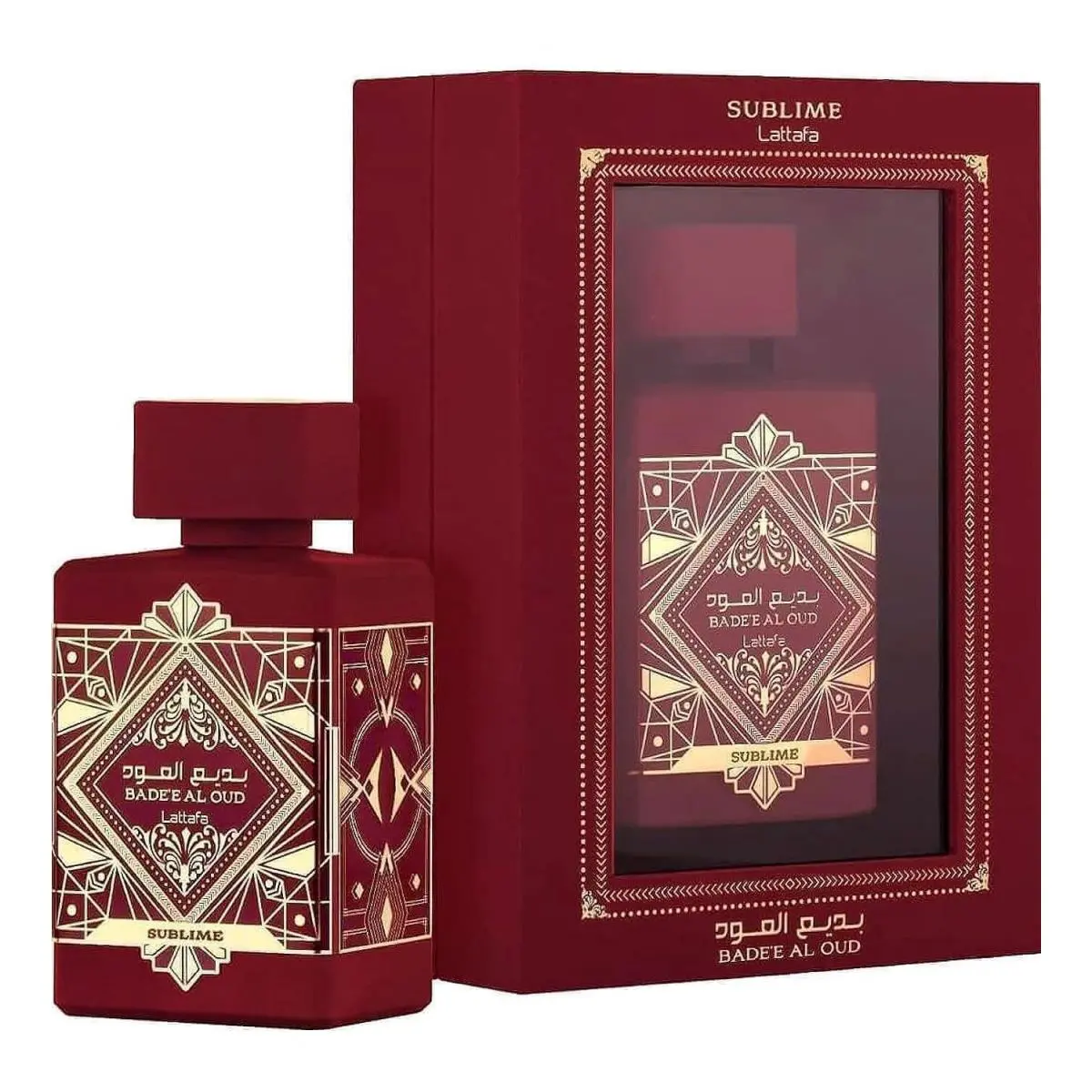 Lattafa Badee Al Oud Sublime Eau de Parfum Spray For Unisex 3.4 Ounce