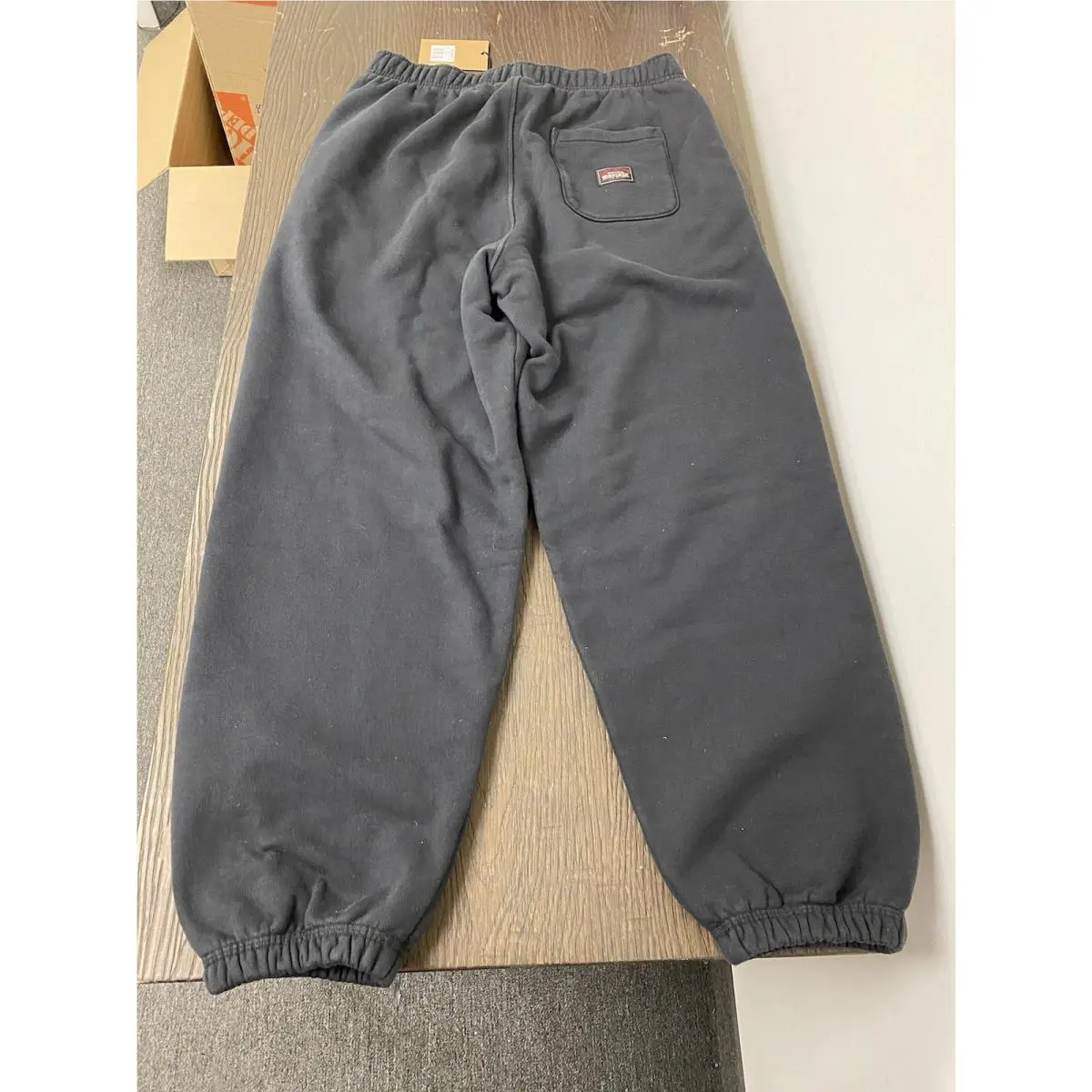 Stussy Workgear Sweatpants 116720 Washed Black Medium M Never Worn