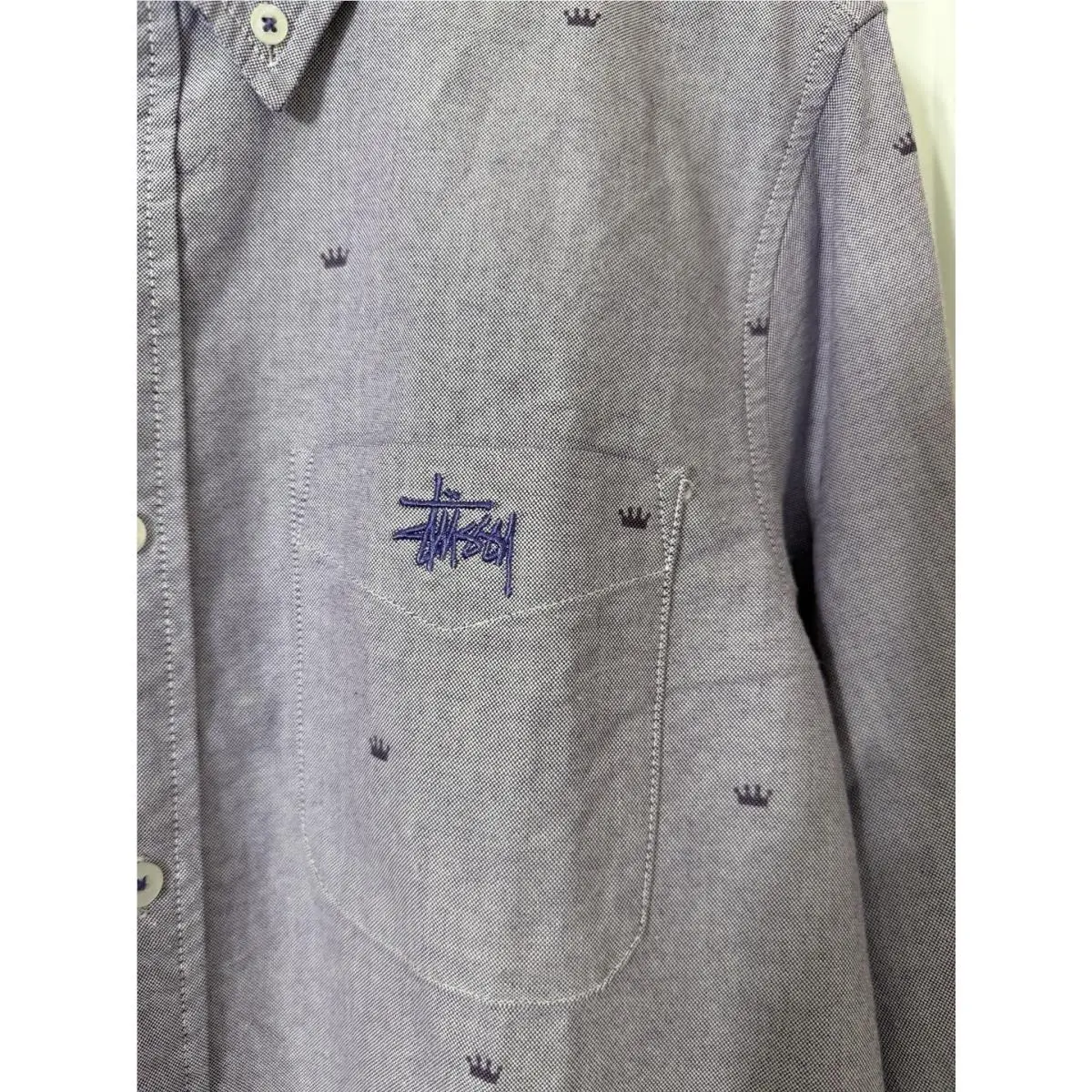 Stussy  clothing - Crown Oxford - Crown Oxford - 111664 - Purple 1