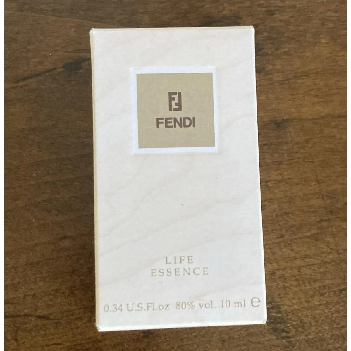 Fendi Life Essence Mens Edt Splash Mini Vintage Box 10 ml .34 fl oz