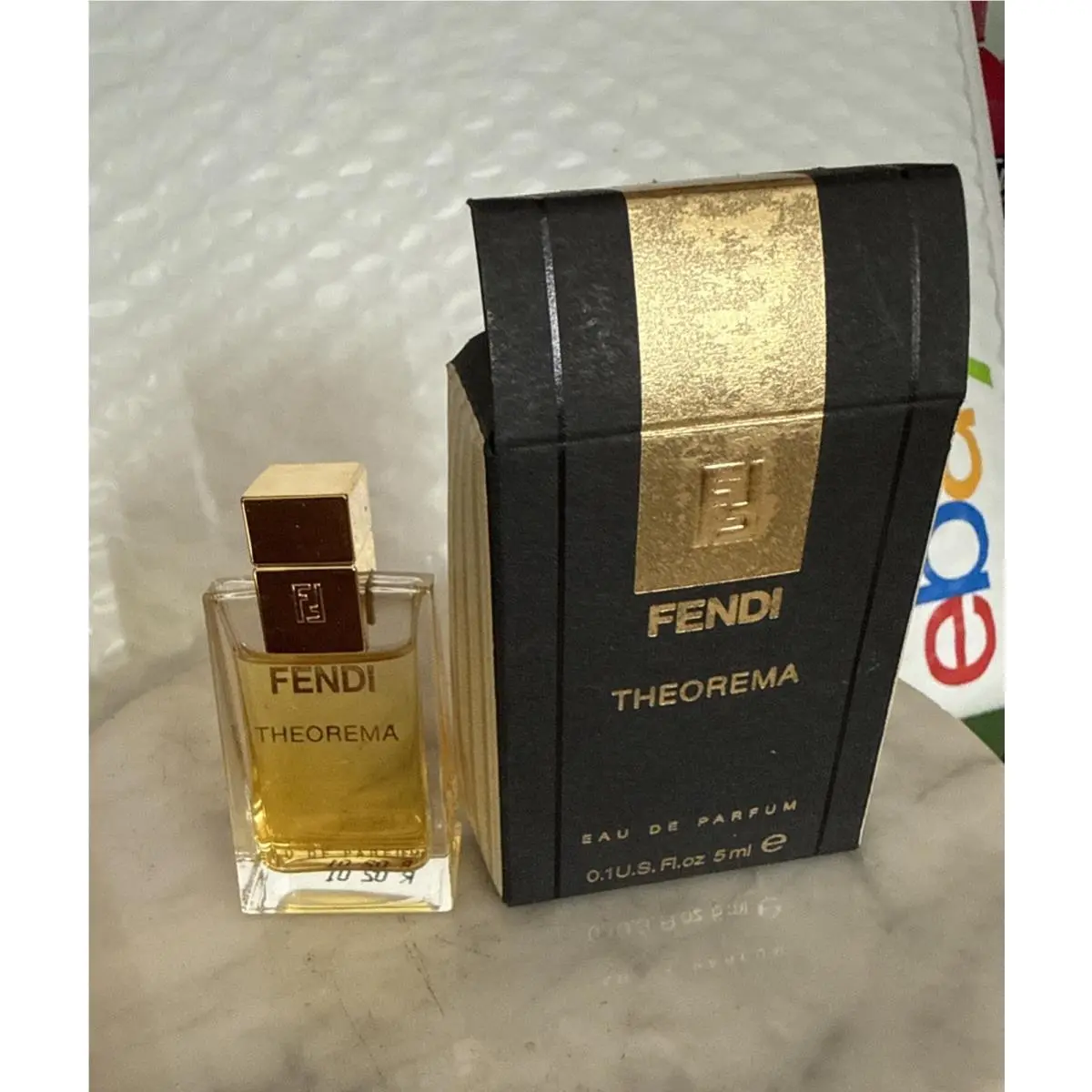Theorema Perfums Women 0.1 Fl.oz/ 5 ml Eau De Parfum Splash Miniature Rare by Fendi