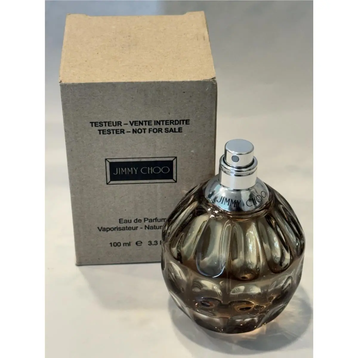 Jimmy Choo Eau de Parfum Edp 3.3 oz 100 mL Full Size Tester No Cap w/ Box