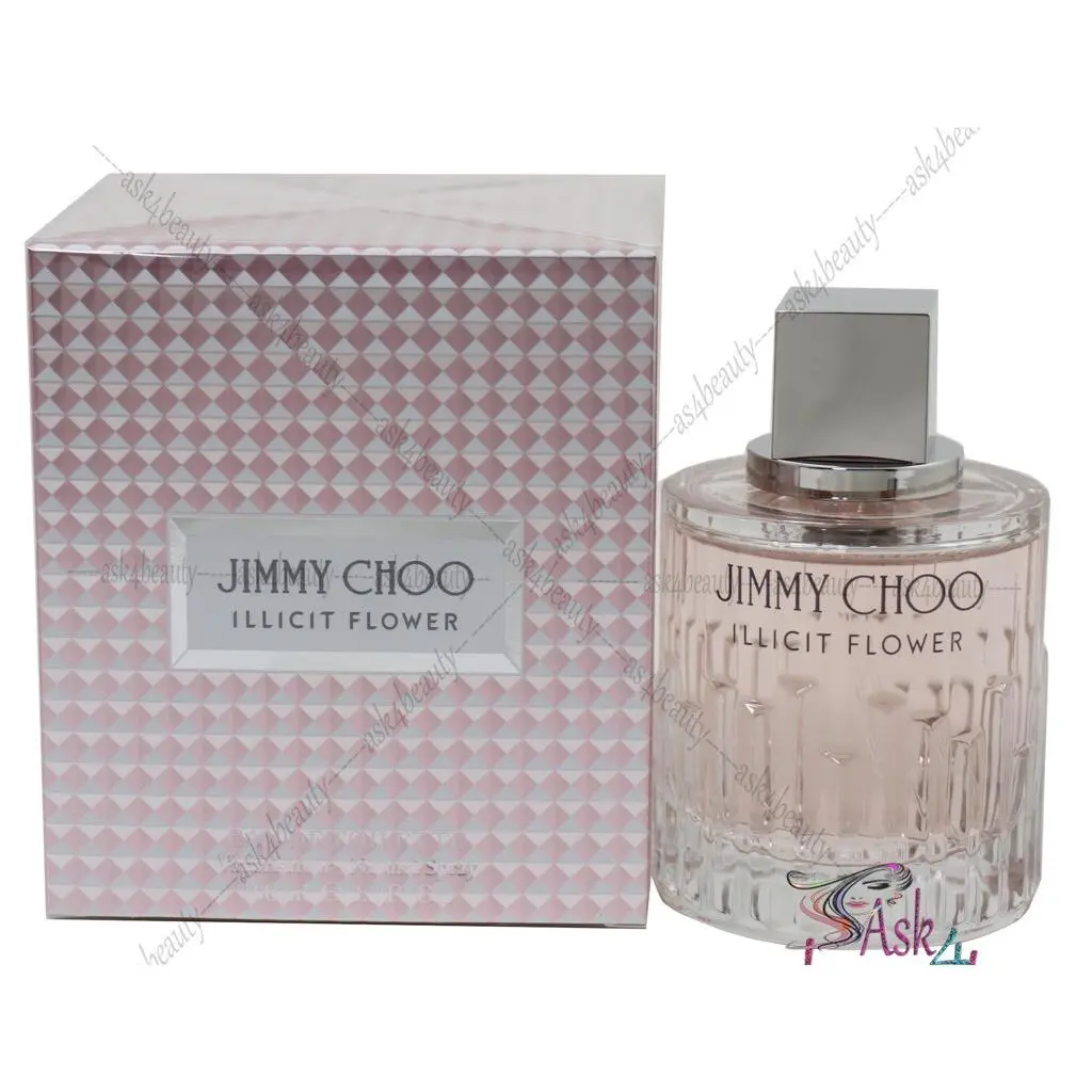 Jimmy Choo Illicit Flower 3.4oz/100ml Edt Spray For Women