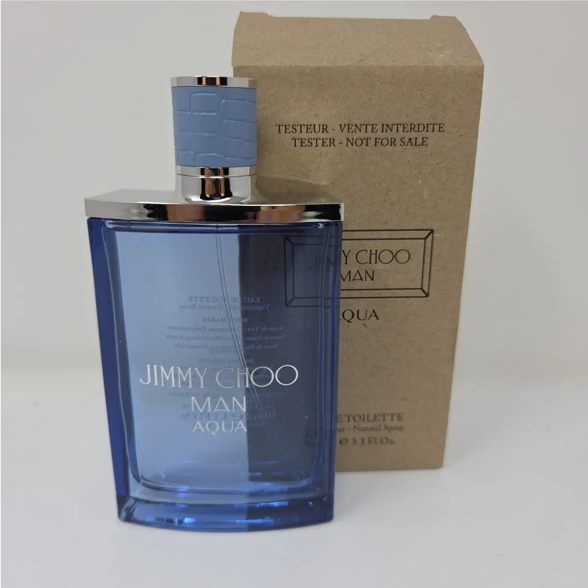Jimmy Choo Man Aqua 3.3 oz Edt Cologne For Men Tester