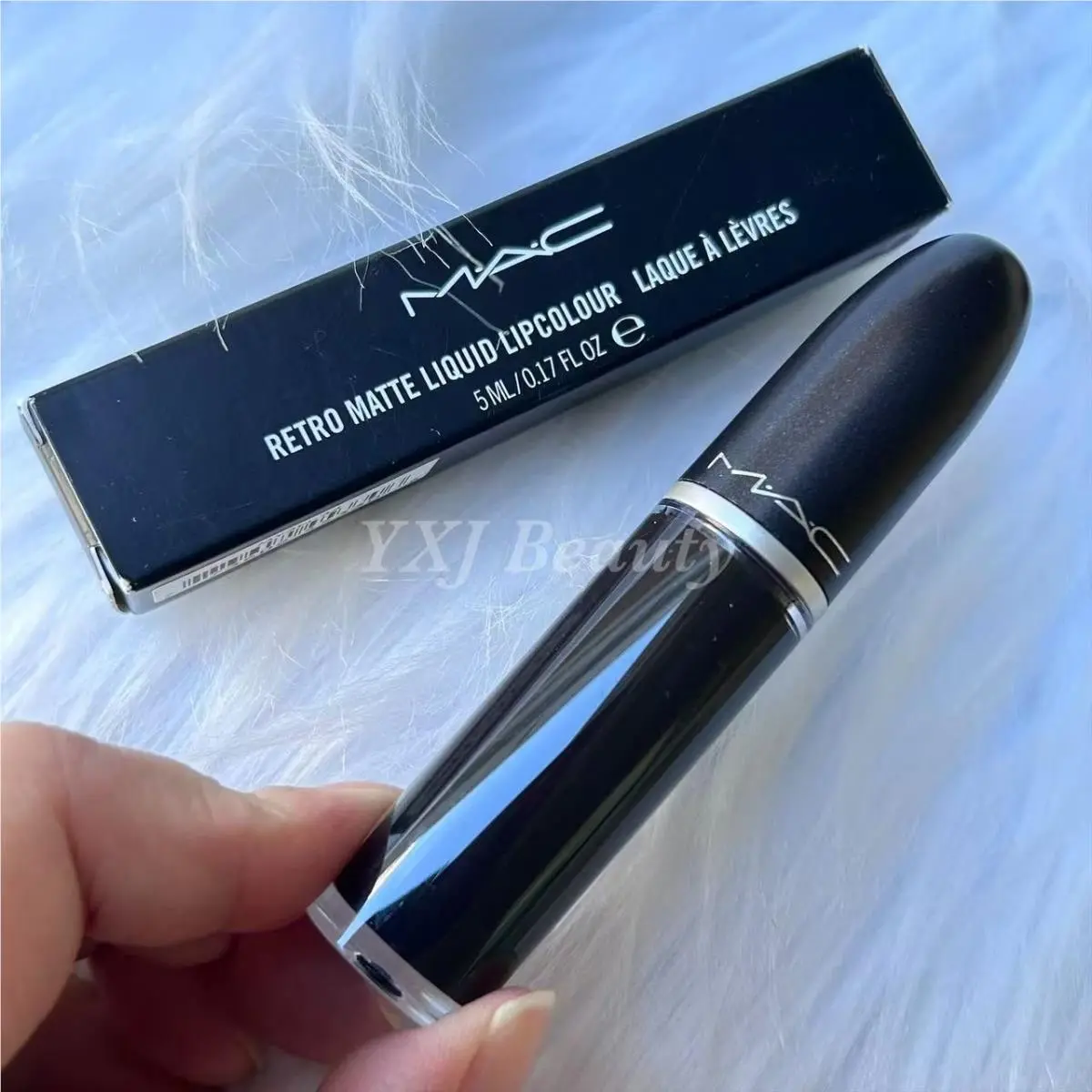 Mac Liquid Lipstick/lip Gloss Full Size Limited Edition Caviar (Retro Matte Liquid Lipcolour) by MAC Cosmetics