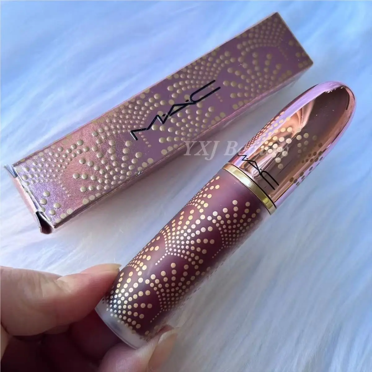 Mac Liquid Lipstick/lip Gloss Full Size Limited Edition Cheers Dears (Powder Kiss Matte Liquid Lipcolour) by MAC Cosmetics