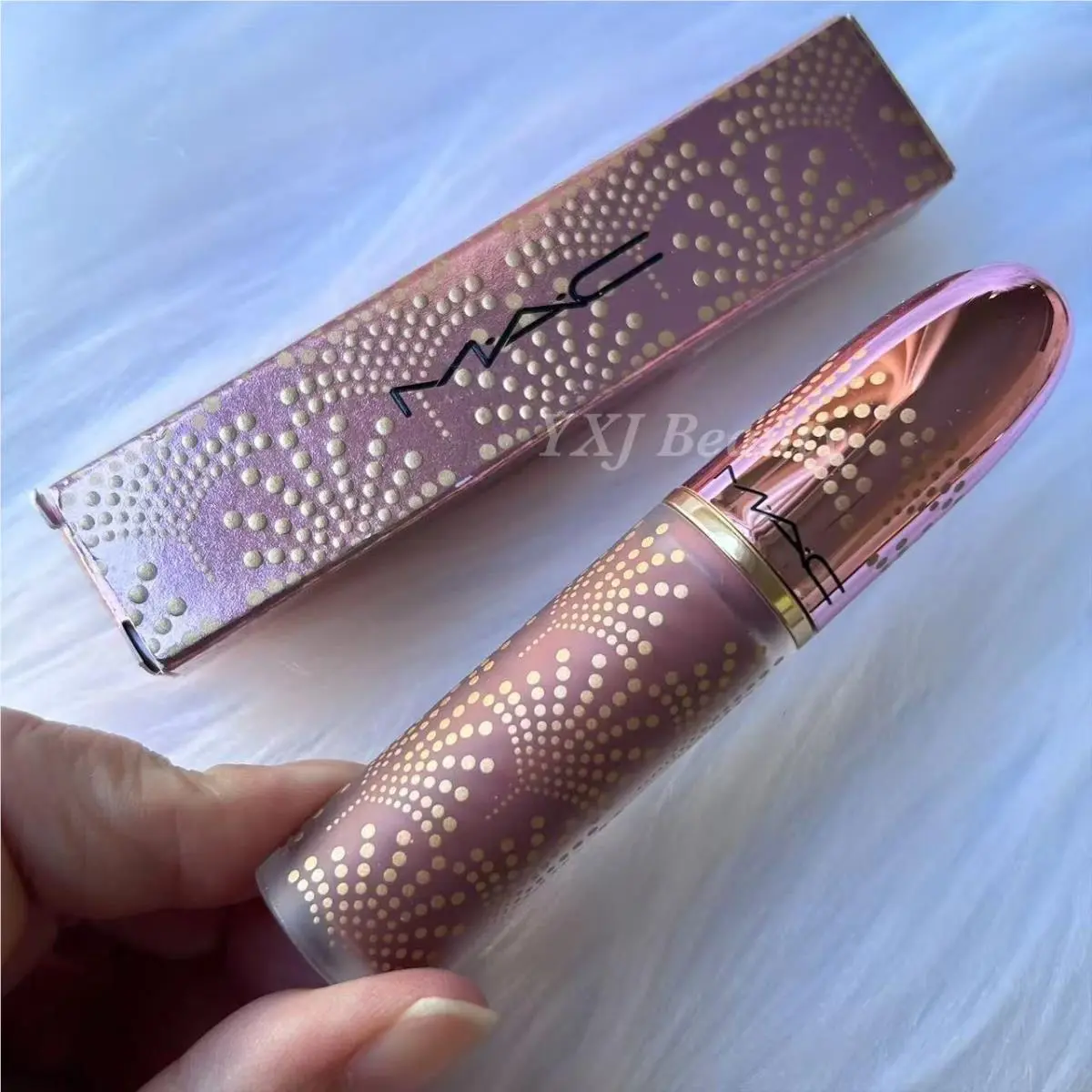 Mac Liquid Lipstick/lip Gloss Full Size Limited Edition Spiked Cocoa (Powder Kiss Matte Liquid Lipcolour) by MAC Cosmetics