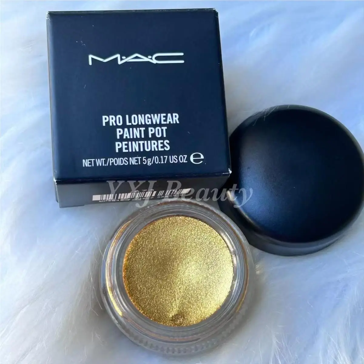 Mac Pro Longwear Paint Pot Primer+eyeshadow Full Size 5g/0.17oz Born To Beam (Yellow Gold) by MAC Cosmetics