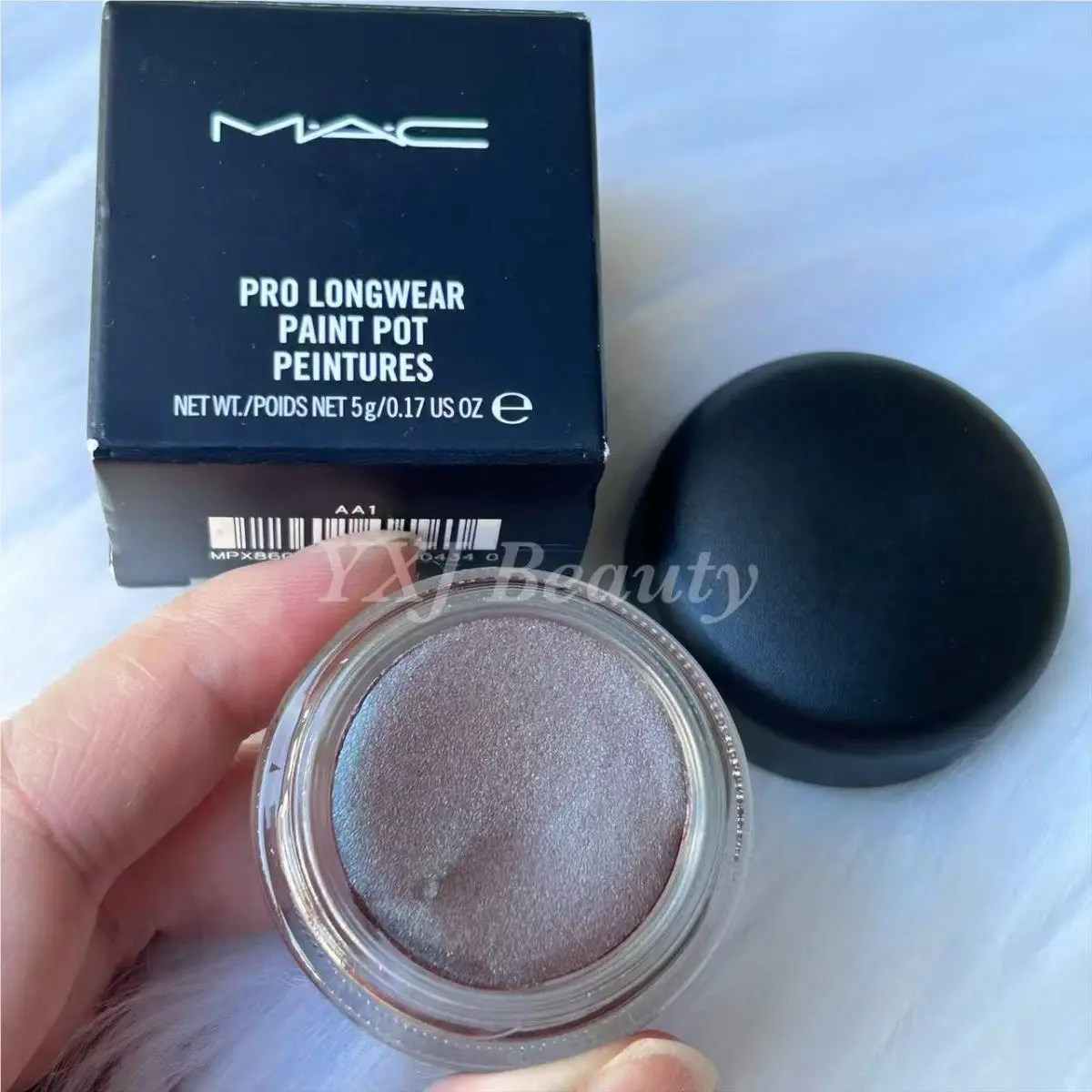 Mac Pro Longwear Paint Pot Primer+eyeshadow Full Size 5g/0.17oz Bougie (Red-Brown with Green Pearl) by MAC Cosmetics