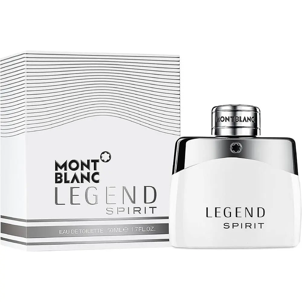 Montblanc Legend Spirit Eau de Toilette Men Fresh Woody Scent 1.7 oz Spray
