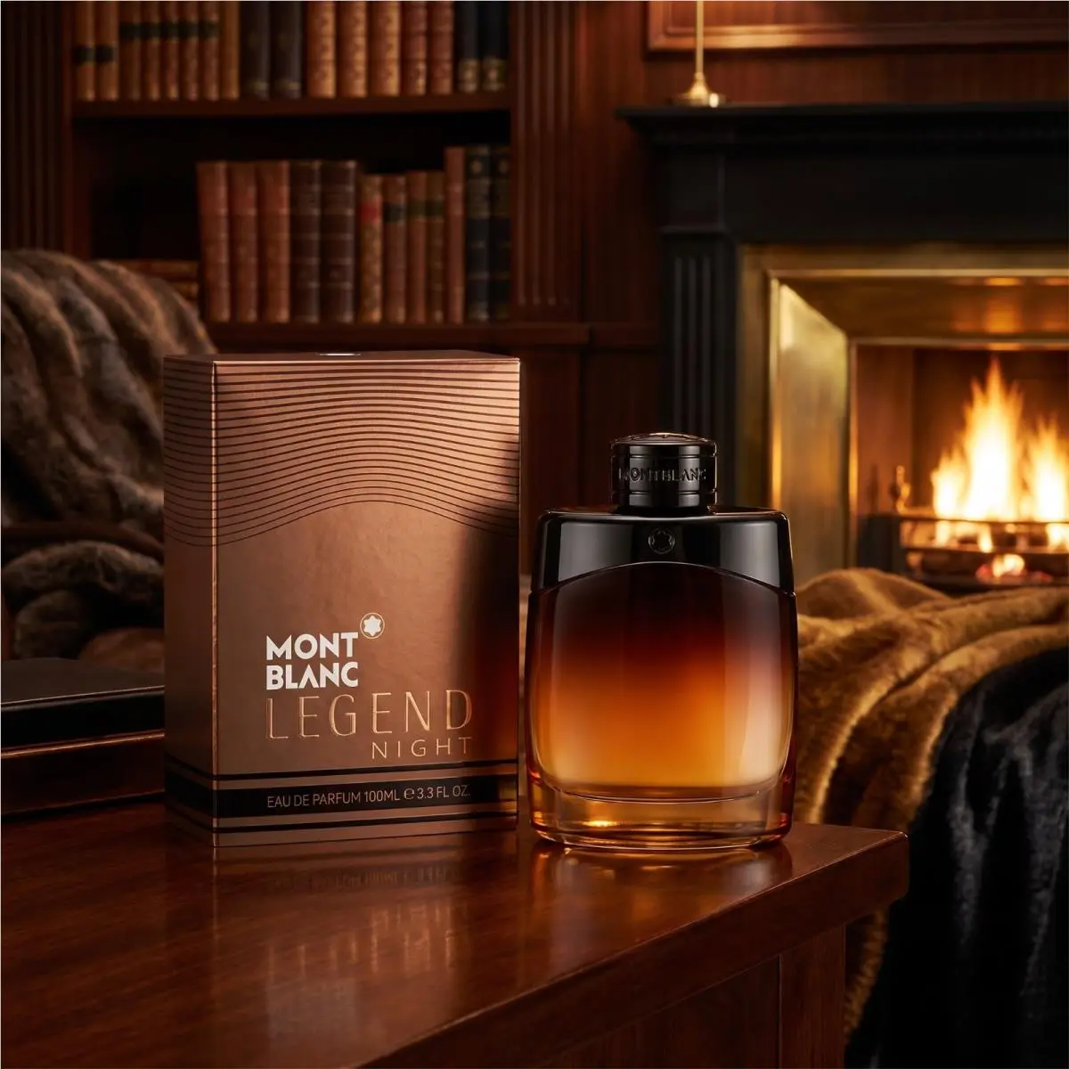 Montblanc Mont Blanc Legend Night Eau DE Parfum 3.3 OZ / 100 ML Men