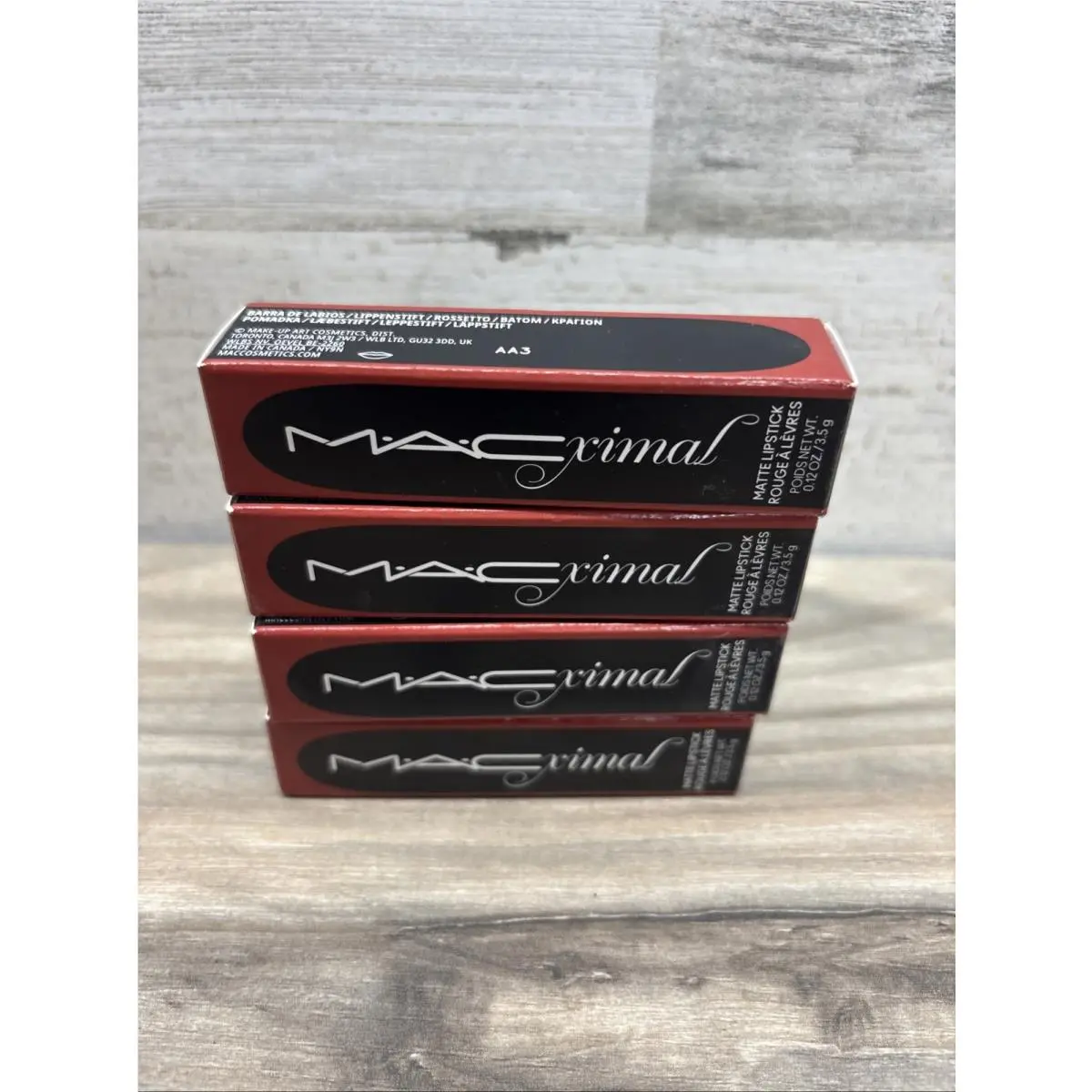 4-MAC Macximal Matte Lipstick Chili 602 - 0.12 OZ