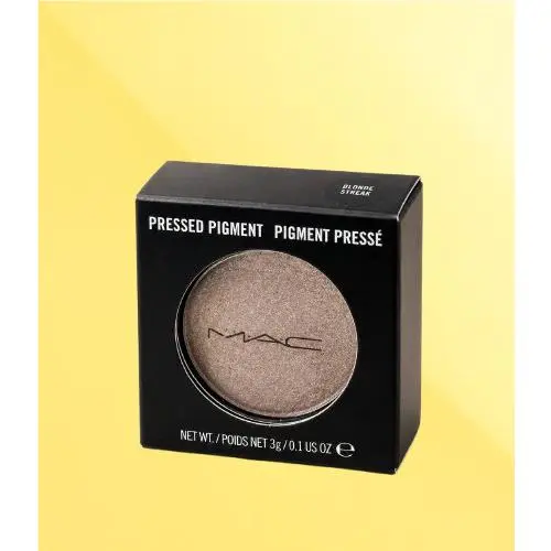 Mac Pressed Pigment Eyeshadow Blonde Streak 0.1 OZ Box