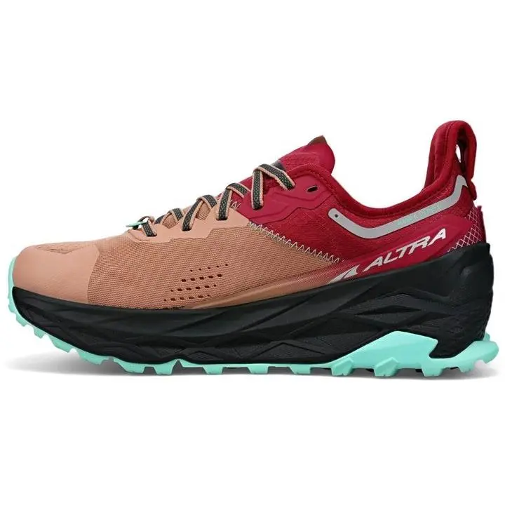 Altra shoes - Altra Olympus 5 Trail - Olympus Trail - AL0A7R76419 - Brown Red (UPC: 196247563344) 0