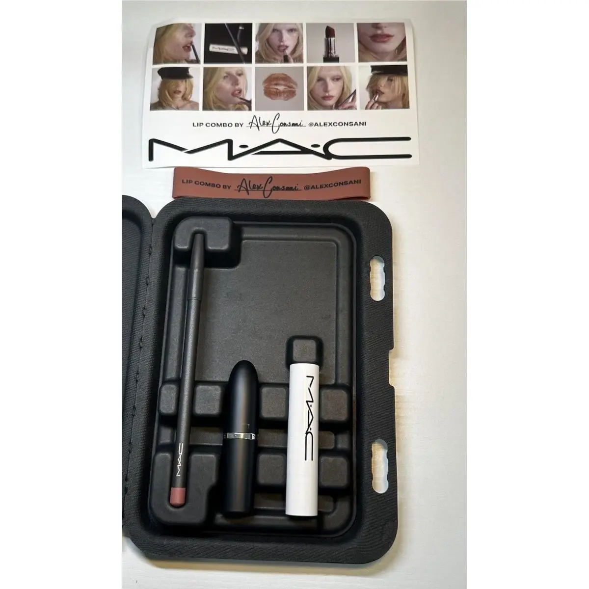 Limited Edition Mac Cosmetics Lip Combo By Alex Consani 2025