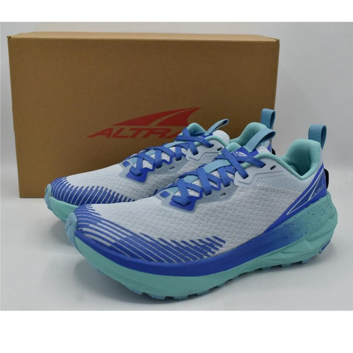 Altra Experience Wild 2 Running Shoes Womens 7.5 Light Blue Trail Sneakers