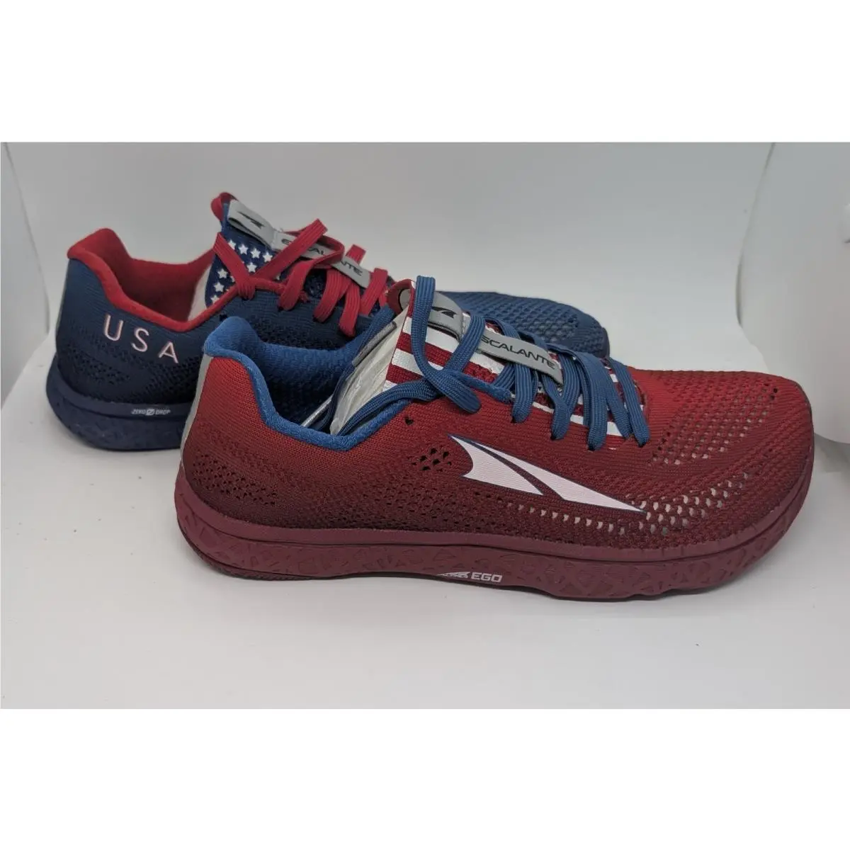 Altra Escalante Racer Usa Womens Running Shoes Red White Blue