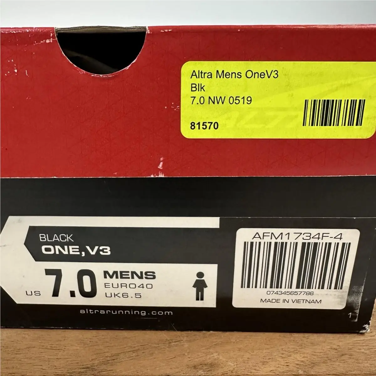 Altra shoes - Altra One - One - AFM1734F-4 - Black 6